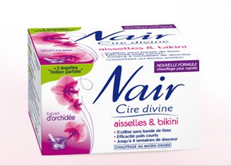 Nair Wax Divine oksel- en bikini-was, zonder band, 100 g