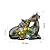 JOYBEE Dragon Solar Garden Statues Outdoor Decoration with Succulent and 6 LED Lights,Dragon Figurine Solar Lights Lawn Décor,Outside Statue Ornament for Patio, Balcony, Yard,Unique Gift for Mom