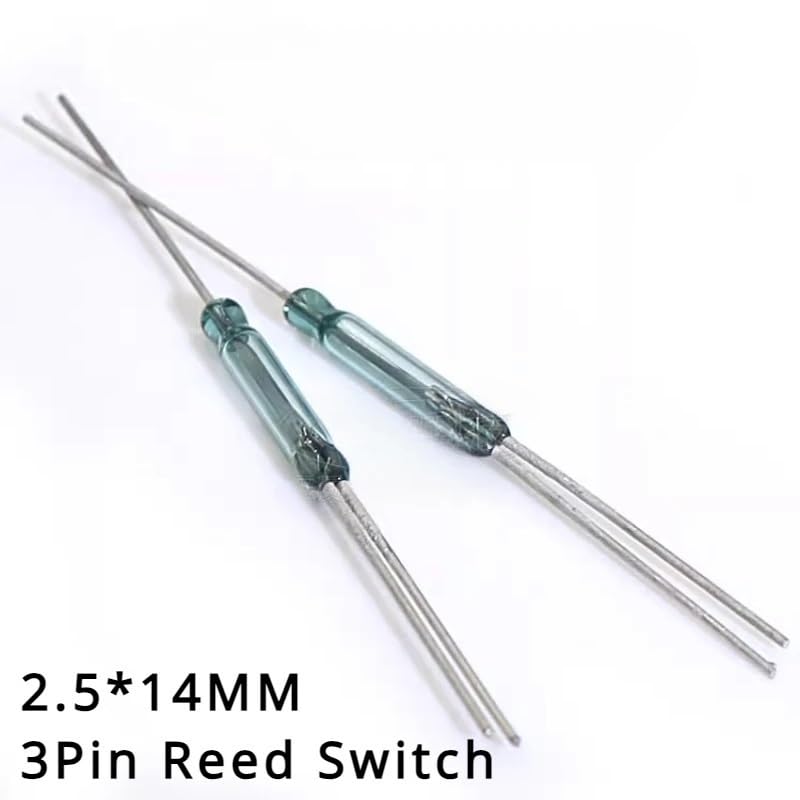 5* GPS-14B Magnetic Switch Reed Switch Anti-Jamming Normally Closed 2.7 * 14mm