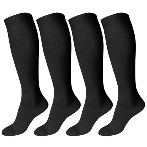 AKKQHH Compression Socks for Women Men 2 Pairs Flight Stocki
