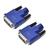 Evanlak DVI ダミープラグ 機能的に安定 ダミープラグ ヘッドレスゴースト バーチャルディスプレイ RGBモニター ヘッドレスディスプレイエミュレータ オペレーティングシステム ブート/ロード解像度 1920x1080@60hz 最大2560x1600@Hz 2P。