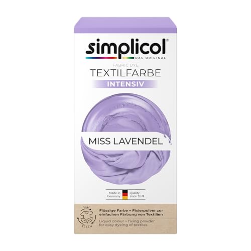 simplicol Textilfarbe intensiv Miss Lavendel | Einfaches Färben in der...
