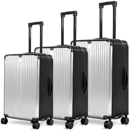 Gilprop 3 Pack TPU Luggage Covers