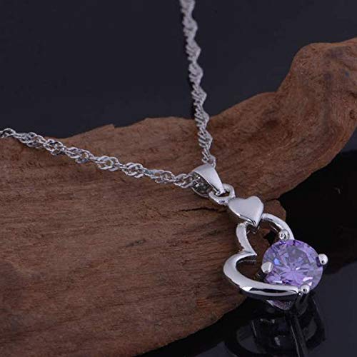 Collar de Plata de Ley 925 conjunto antialérgico que no se oscurece para piel sensible 3