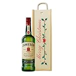 Merry Christmas Jameson Triple Distilled Irish Whiskey Gift Set – 70cl Bottle | 40% ABV | Smooth Irish Whiskey | Premium Christmas Set for Him or Her