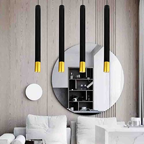 Lustre à tête simple noir mat au design architectural épuré - 5