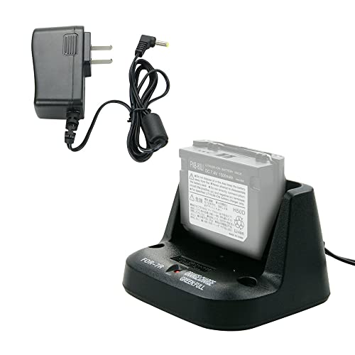 FNB-58li FNB-80 Ni-MH Ni-CD Battery Charger for Yaesu Vertex Radio VX-5 VX-5R VX-5RS VX-6 VX-6R/E VX-7R VX-7RB Radios Desktop Charger