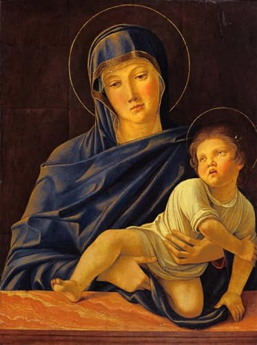 Peinture Pour la Décoration de la Chambre Toile SERENDIPITP Vierge 60x90