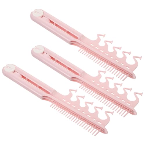 JEWEDECO �܂肽���ݎ�V���^�Ód�C�h�~�w�A�R�[��3�{�Z�b�g ���s�p�R���p�N�g�v���X�`�b�N�R�[�� �w�A�X�g���[�g�j���O�ƐÓd�C�΍��p�X�^