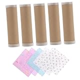 Gatuida 5 Sätze DIY Kaleidoskop Materialpaket für Buntes Bastelset für Frühkindliche Kreatives für Eltern Junge Mädchen bindung Zufällige Muster Einfache Handhabung