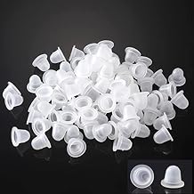 KingWei Silicone Ink Caps, 500pcs Disposable Cups for Pigment, Large Size Accessories for Kits and Supplies 500l