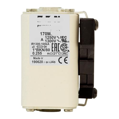 Fusible 170M3441 série Cube protection contre les surcharges à extrémité plate
