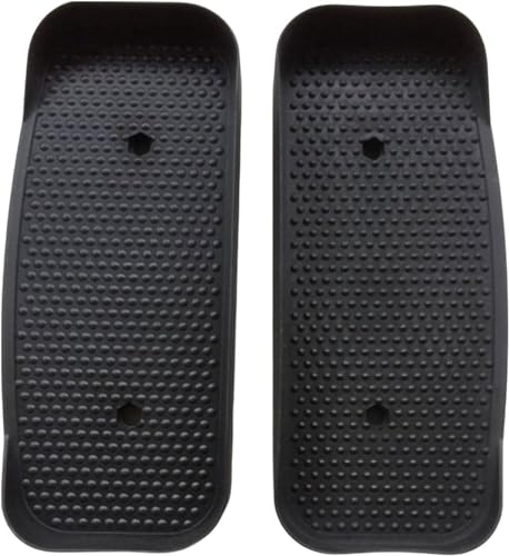 1 par de pedales de máquina elíptica multifunción, duraderos, ligeros, fáciles de instalar, pedales de entrenamiento elíptico para suministros de entrenamiento deportivo