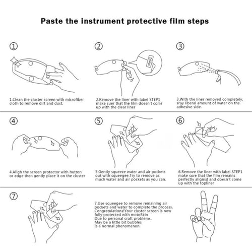 Film protection tableau de bord C400X évite les micro-rayures