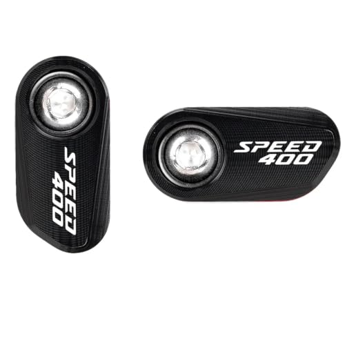 Protección ABS Triumph Scrambler 400X y Speed 400 aluminio para rueda delantera y trasera