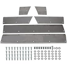 Door Side Panel Armor Compatible with 1984-2001 Jeep Cherokee XJ 4-Door Body Armor Kit Steel Unfinished