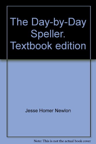 The day-by-day speller B0007HEVJW Book Cover