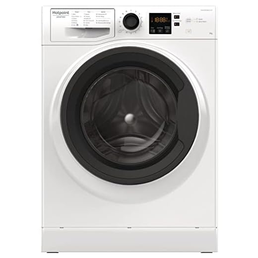 Hotpoint Ariston NF924WK - Lavatrice carica frontale, libera installazione, 9 Kg, Classe A+++, 1200 giri