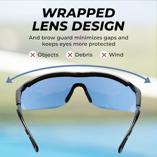 Image of Tourna Specs Eye Guards for Enhanced Visibility and Protection in Tennis, Pickleball, and Golf