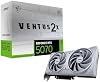 Tarjeta gráfica msi Gaming RTX 5070 12G Ventus 2X OC White (12GB GDDR7, 192-bit, rendimiento extremo: 2557 MHz, DisplayPort x3 2.1a, HDMI 2.1b, arquitectura NVIDIA Blackwell) 2