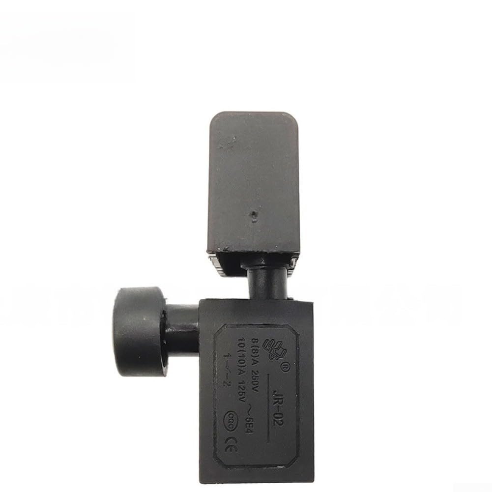 Interruttore elettrico per motosega senza spazzole al litio con blocco di sicurezza per motoseghe senza fili da 30,5 cm e 40,6 cm, struttura in metallo-plastica, 4,15 x 2,7 x 4,8 cm