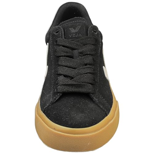Veja Campo Bold Womens Casual Trainers in Black White3