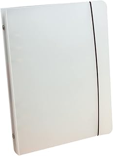 HONMEET Mangas De Fichário Transparentes Capas De Fichário Protetores De Documentos Transparentes Fichários A5 Pasta De Arquivo De Plástico Pastas Expansíveis Pastas De Arquivo Caderno