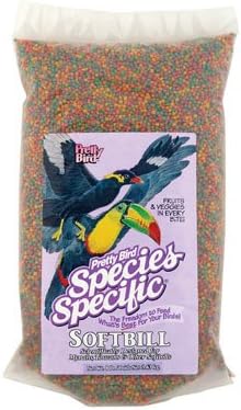 Pretty Bird International Small Softbill Bird Food, 20 Lb.