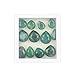 GEMHUB 140 Ct. Natural Green Emerald Gemstone, Pear Cut Green Emerald, Loose Green Emerald, Emerald Gemstone Lot for Jewelry 14 Pcs
