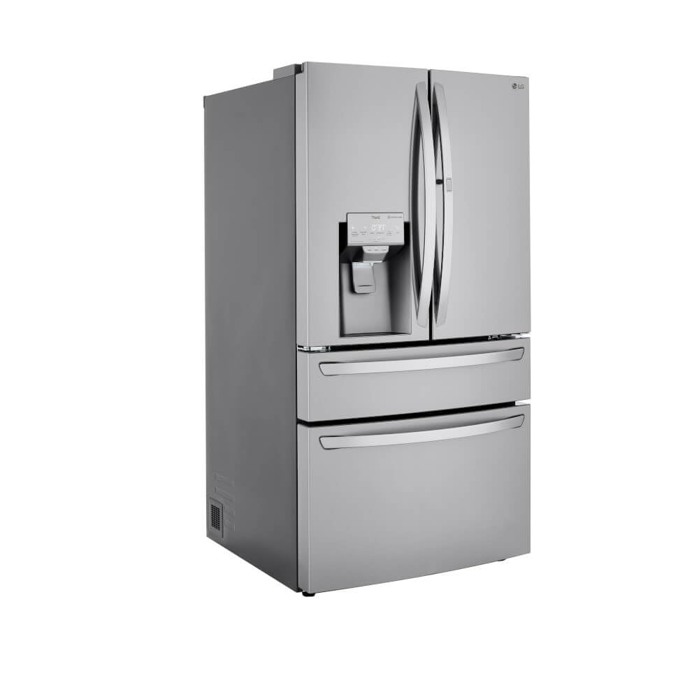 LG 30 cu. ft. 4-Door French Door Refrigerator, Door-in-Door, Full-Convert Drawer, Craft Ice in PrintProof Stainless Steel LRMDS3006S on Fridge.com