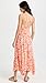 Free People Women's Heat Wave Printed Maxi Dress, Dusk Coral, L