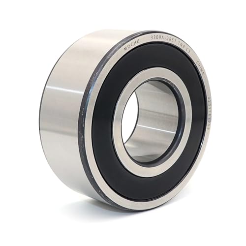 Roulement billes 3309A-2RS1 TN9 C3 double contact oblique cage polyamide - 2