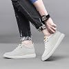 Men's Elevator Shoes Invisible Height Increasing Shoes Premium Leather Fashion Casual Shoes 2.4 Inches Taller Comfortable Walking Shoes for Heel