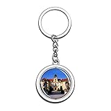 Tschechisches Bohemia Valtice Castle Moravia Schlüsselanhänger Souvenir