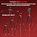 SMALLRIG x Potato Jet TRIBEX SE Hydraulic Aluminum Camera Tripod, with Video Fluid Head, 6kg/13.2lb Load, Max Height 166cm, Professional Video Tripod for Interviews/Wedding/Landscape - 5305