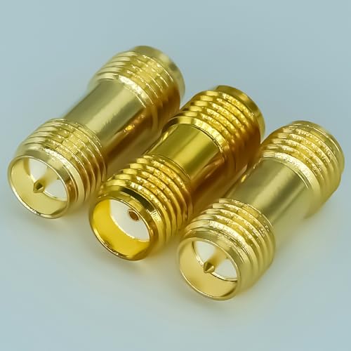 3PCS SMA Barrel Adapter Connector Antena miniatura 2