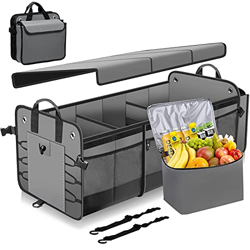 旅行かばん・小分けバッグ Creek / Car Trunk Cargo Organizer Amazon.com: MOJIOO Large Trunk Organizer with Removable