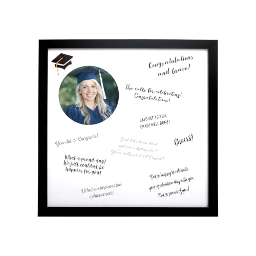 Kate & Milo Graduation Guest Signature Photo Frame