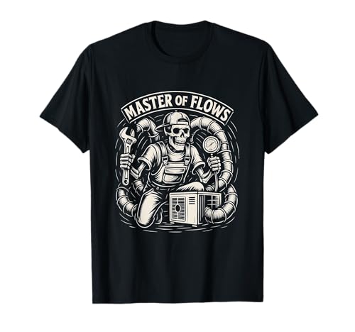 Funny HVAC Technician Design for Men Cooling Heating Joke T-Shirt