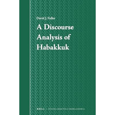 A Discourse Analysis of Habakkuk