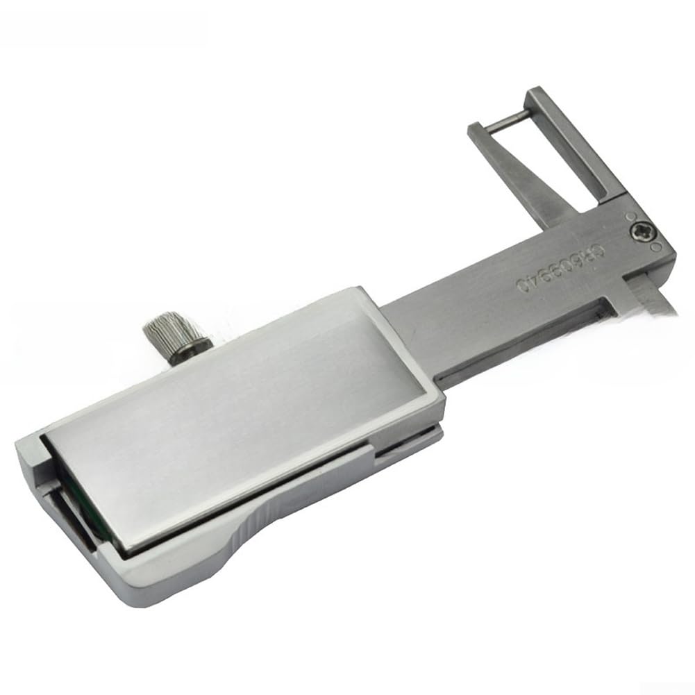 Probador de espesor digital de 0-25 mm con blindaje de metal y LCD de baja potencia para una vida útil prolongada durante mediciones repetidas de grosor