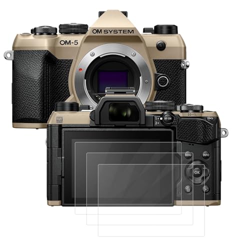 Protector de pantalla para OM SYSTEM OM-5 ideal para fotografía de naturaleza