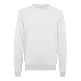 100 % coton CASUAL FRIDAY Cfkarl Ls Two Tone Linnen Knit Maillot de survêtement, 1545031/Chateau Gris mélangé, M Homme