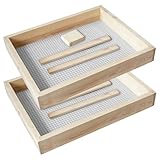 2-Pack 10-Frame Beehive Candy Board Feeders