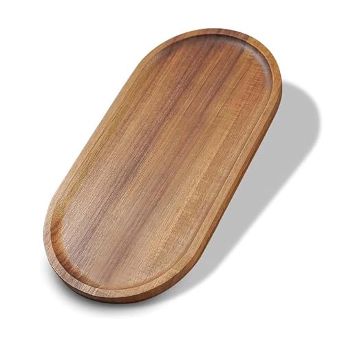 Image of Beautiful Table Decor Squire Shape Wooden Serving Tray, Breakfast Tray for Dining Table Home and Kitchen-12x5.5IN