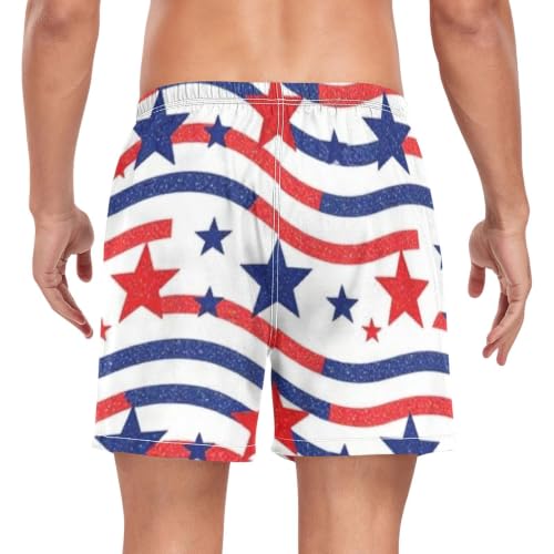 Bañador de secado rápido para hombre pantalones cortos deportivos azul 2
