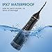 Beautypick Water Dental Flosser Pick for Teeth: Cordless Portable Oral Irrigator 300ML Rechargeable Water Teeth Cleaner IPX7 Waterproof Flossing Cleaning Picks for Home Travel Black