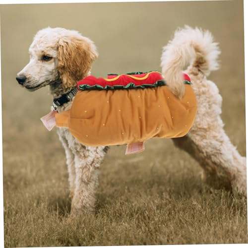 Disfraz Hot Dog para Mascotas Talla M miniatura 5