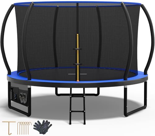Devoko Trampolino da Esterno Ø 228/305/366/427 cm, Certificazione GS, per