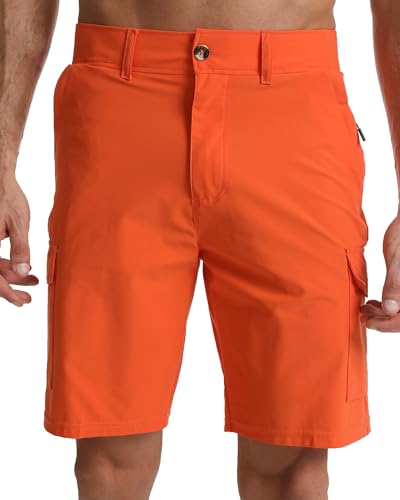Image of Men's Lightweight Hiking Work Cargo Shorts 9 inch-5 Pockets